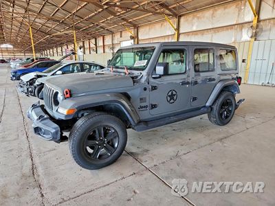 2020 JEEP WRANGLER UNLIMITED SAHARA 1C4HJXEG5LW205636 - główne zdjęcie licytacji z USA - miniatura