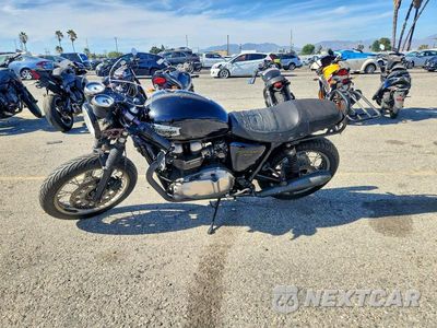 Trzecie zdjęcie samochodu z tyłu: 2013 TRIUMPH MOTORCYCLE THRUXTON VIN:SMT920K1XDT572030 - miniatura
