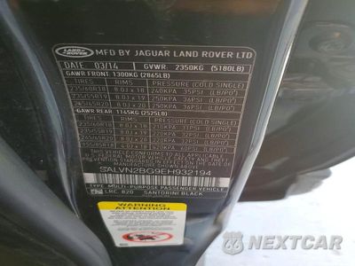 Zdjęcie 12 z 12 samochodu: 2014 LAND ROVER COMMANDER VIN:SALVN2BG9EH932194 - miniatura