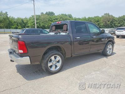 Trzecie zdjęcie samochodu z tyłu: 2016 RAM 1500 SLT VIN:3C6RR7LT0GG219050 - miniatura