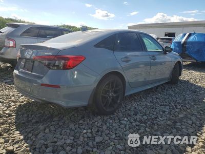 Trzecie zdjęcie samochodu z tyłu: 2022 HONDA CIVIC SPORT VIN:2HGFE2F56NH581955 - miniatura