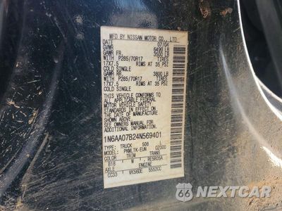 Zdjęcie 12 z 12 samochodu: 2004 NISSAN TITAN XE VIN:1N6AA07B24N569401 - miniatura