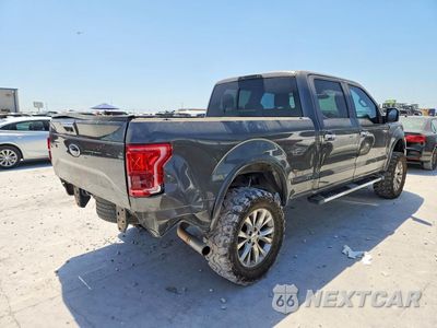 Trzecie zdjęcie samochodu z tyłu: 2015 FORD F150 SUPERCREW VIN:1FTEW1CG7FKF01841 - miniatura