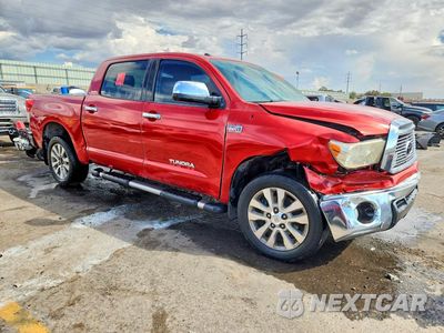 Czwarte zdjęcie samochodu z boku: 2011 TOYOTA TUNDRA CREWMAX LIMITED VIN:5TFHW5F16BX203385 - miniatura