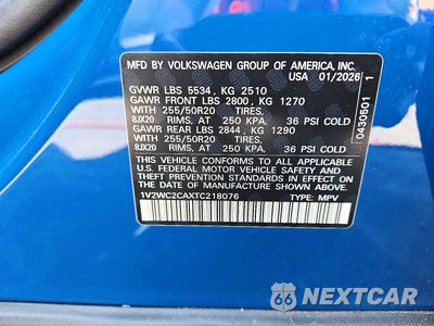 Zdjęcie 13 z 13 samochodu: 2026 VOLKSWAGEN ATLAS CROSS SPORT SE VIN:1V2WC2CAXTC218076 - miniatura