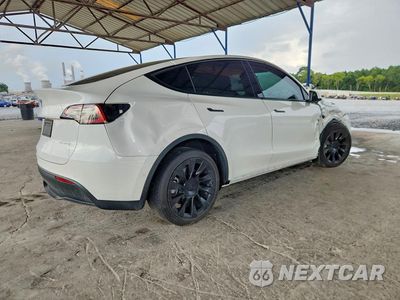 Trzecie zdjęcie samochodu z tyłu: 2022 TESLA MODEL Y VIN:7SAYGDEE3NF408630 - miniatura