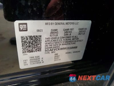 Zdjęcie 13 z 13 samochodu: 2024 BUICK ENCLAVE AVENIR VIN:5GAEVCKW9RJ118468 - miniatura