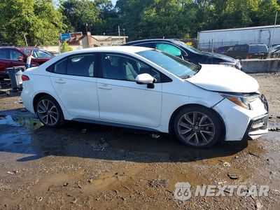 Czwarte zdjęcie samochodu z boku: 2022 TOYOTA COROLLA SE VIN:5YFS4MCE5NP120739 - miniatura