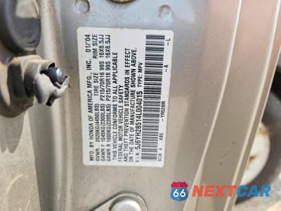 Zdjęcie 13 z 13 samochodu: 2004 HONDA ELEMENT EX VIN:5J6YH28514L004015 - miniatura