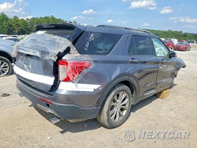 Trzecie zdjęcie samochodu z tyłu: 2022 FORD EXPLORER LIMITED VIN:1FMSK7FH7NGA63969 - miniatura
