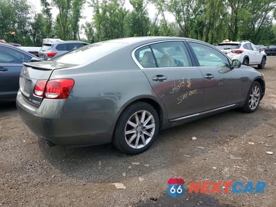 Trzecie zdjęcie samochodu z tyłu: 2006 LEXUS GS 300 VIN:JTHCH96S060012305 - miniatura