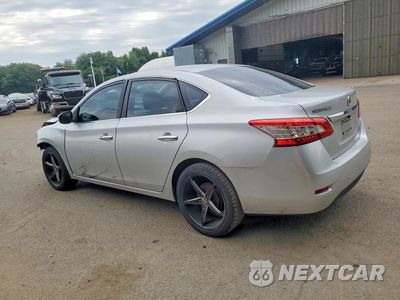 Drugie zdjęcie samochodu z przodu: 2014 NISSAN SENTRA SV VIN:3N1AB7AP8EL659699 - miniatura