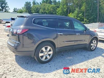 Trzecie zdjęcie samochodu z tyłu: 2016 CHEVROLET TRAVERSE LTZ VIN:1GNKVJKD1GJ318284 - miniatura