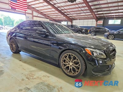 Czwarte zdjęcie samochodu z boku: 2016 MERCEDES-BENZ C 450 4MATIC AMG VIN:55SWF6EB2GU132354 - miniatura