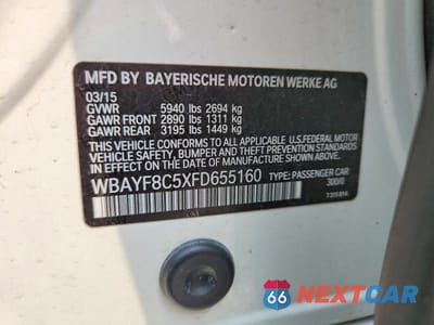 Zdjęcie 12 z 12 samochodu: 2015 BMW 750 LXI VIN:WBAYF8C5XFD655160 - miniatura