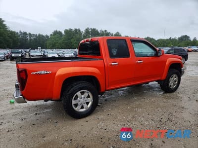 Trzecie zdjęcie samochodu z tyłu: 2010 GMC CANYON SLE VIN:1GTJTCDE9A8112608 - miniatura