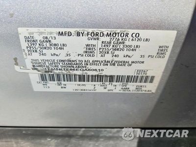 Zdjęcie 13 z 13 samochodu: 2014 FORD EXPLORER LIMITED VIN:1FM5K7F86EGA60610 - miniatura
