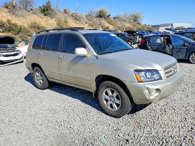 Czwarte zdjęcie samochodu z boku: 2001 TOYOTA HIGHLANDER BASE VIN:JTEHF21A510022531 - miniatura