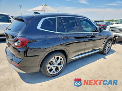Trzecie zdjęcie samochodu z tyłu: 2023 BMW X3 SDRIVE30I VIN:5UX43DP02P9R75626 - miniatura