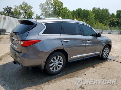 Trzecie zdjęcie samochodu z tyłu: 2015 INFINITI QX60 BASE VIN:5N1AL0MMXFC552827 - miniatura