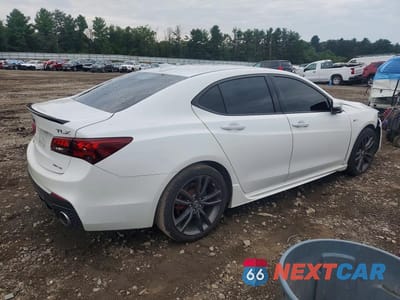 Trzecie zdjęcie samochodu z tyłu: 2020 ACURA TLX TECHNOLOGY VIN:19UUB3F62LA802381 - miniatura