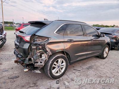 Trzecie zdjęcie samochodu z tyłu: 2017 FORD EDGE SEL VIN:2FMPK4J93HBB33774 - miniatura