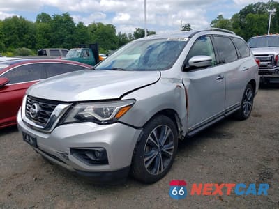 2019 NISSAN PATHFINDER PLATINUM 5N1DR2MM6KC618663 - główne zdjęcie licytacji z USA - miniatura