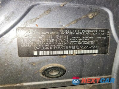 Zdjęcie 12 z 12 samochodu: 2011 BMW 750 LI VIN:WBAKB8C59BCY65797 - miniatura