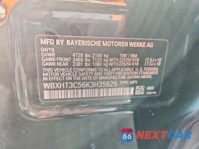 Zdjęcie 12 z 12 samochodu: 2019 BMW X1 XDRIVE28I VIN:WBXHT3C56K3H35625 - miniatura