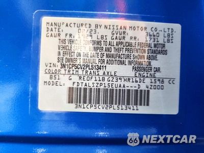 Zdjęcie 13 z 13 samochodu: 2023 NISSAN KICKS SV VIN:3N1CP5CV2PL513411 - miniatura