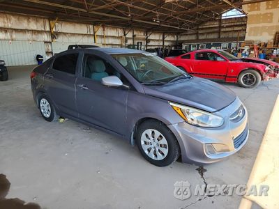 Czwarte zdjęcie samochodu z boku: 2016 HYUNDAI ACCENT SE VIN:KMHCT4AE1GU124198 - miniatura