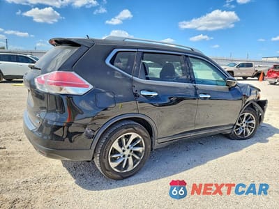 Trzecie zdjęcie samochodu z tyłu: 2014 NISSAN ROGUE SL VIN:5N1AT2MT2EC775221 - miniatura