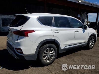 Trzecie zdjęcie samochodu z tyłu: 2019 HYUNDAI SANTA FE SE VIN:5NMS23ADXKH035928 - miniatura