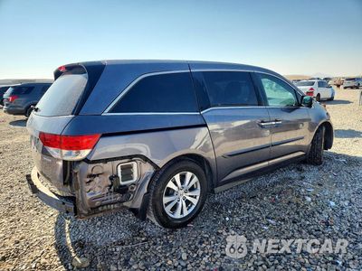 Trzecie zdjęcie samochodu z tyłu: 2016 HONDA ODYSSEY SE VIN:5FNRL5H35GB016796 - miniatura