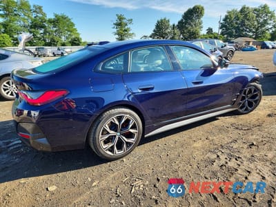 Trzecie zdjęcie samochodu z tyłu: 2023 BMW 430XI GRAN COUPE VIN:WBA73AV02PFN70901 - miniatura