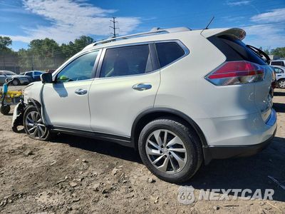 Drugie zdjęcie samochodu z przodu: 2014 NISSAN ROGUE SL VIN:5N1AT2MV1EC843106 - miniatura