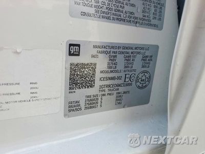 Zdjęcie 12 z 12 samochodu: 2021 GMC SIERRA K1500 ELEVATION VIN:1GTR9CED6MZ316000 - miniatura