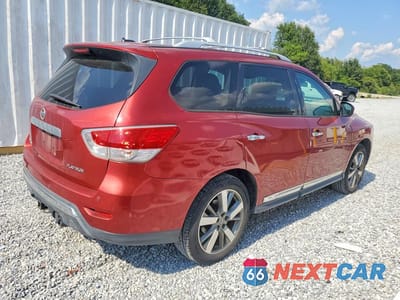 Trzecie zdjęcie samochodu z tyłu: 2013 NISSAN PATHFINDER S VIN:5N1AR2MN1DC600117 - miniatura