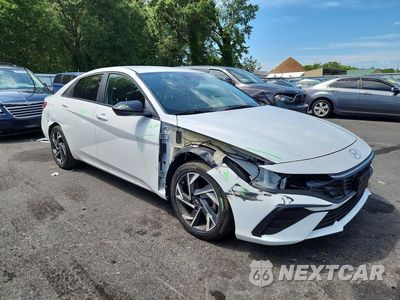 Czwarte zdjęcie samochodu z boku: 2025 HYUNDAI ELANTRA SEL SPORT VIN:KMHLM4DG3SU090493 - miniatura