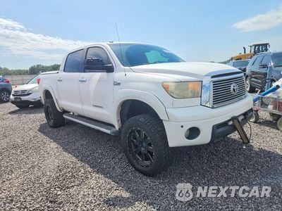 Czwarte zdjęcie samochodu z boku: 2011 TOYOTA TUNDRA CREWMAX LIMITED VIN:5TFHW5F12BX201777 - miniatura
