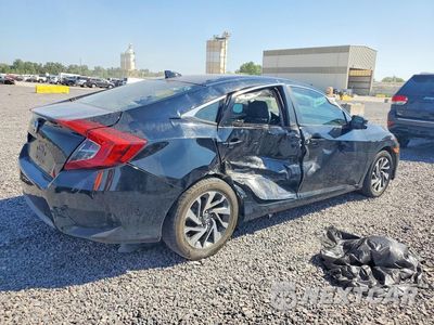 Trzecie zdjęcie samochodu z tyłu: 2017 HONDA CIVIC EX VIN:19XFC2F74HE004167 - miniatura