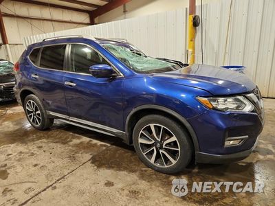 Czwarte zdjęcie samochodu z boku: 2019 NISSAN ROGUE SL VIN:5N1AT2MV4KC803310 - miniatura