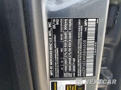 Zdjęcie 13 z 13 samochodu: 2017 MERCEDES-BENZ GLS 450 4MATIC VIN:4JGDF6EE4HA846608 - miniatura