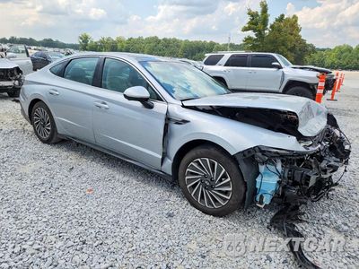 Czwarte zdjęcie samochodu z boku: 2024 HYUNDAI SONATA HYBRID LIMITED VIN:KMHL54JJ3RA091930 - miniatura