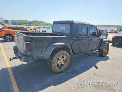 Trzecie zdjęcie samochodu z tyłu: 2022 JEEP GLADIATOR SPORT VIN:1C6HJTAG3NL118456 - miniatura