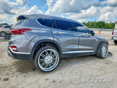 Trzecie zdjęcie samochodu z tyłu: 2019 HYUNDAI SANTA FE ULTIMATE 2.0T VIN:5NMS53AA6KH129091 - miniatura