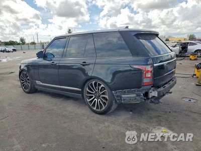 Drugie zdjęcie samochodu z przodu: 2016 LAND ROVER RANGE ROVER VIN:SALGR2VF1GA255010 - miniatura