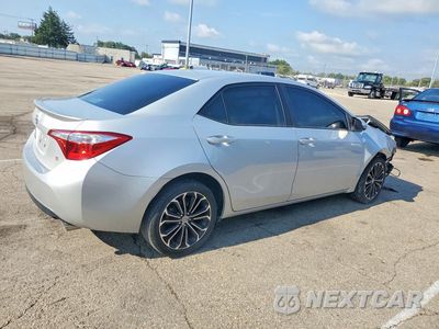 Trzecie zdjęcie samochodu z tyłu: 2014 TOYOTA COROLLA S PLUS VIN:2T1BURHE0EC125661 - miniatura