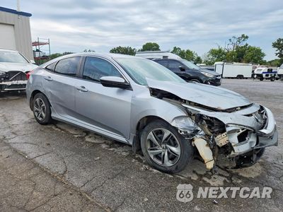 Czwarte zdjęcie samochodu z boku: 2018 HONDA CIVIC LX VIN:2HGFC2F58JH600540 - miniatura