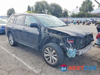 Czwarte zdjęcie samochodu z boku: 2009 TOYOTA HIGHLANDER HYBRID LIMITED VIN:JTEEW44A992032683 - miniatura